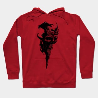 cursed skull Hoodie